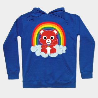 Rainbow Maneki Kuma Hoodie